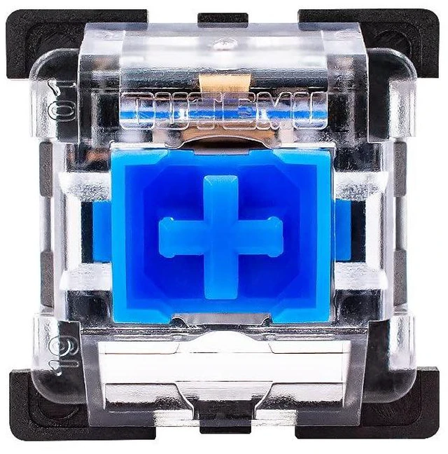 Alt view image 2 of 6 - OUTEMU Keyboard Switches, Pack 65 -Clicky&Tactile - DIY Replacement MX Switches for Mechanical Gaming Keyboard - Blue