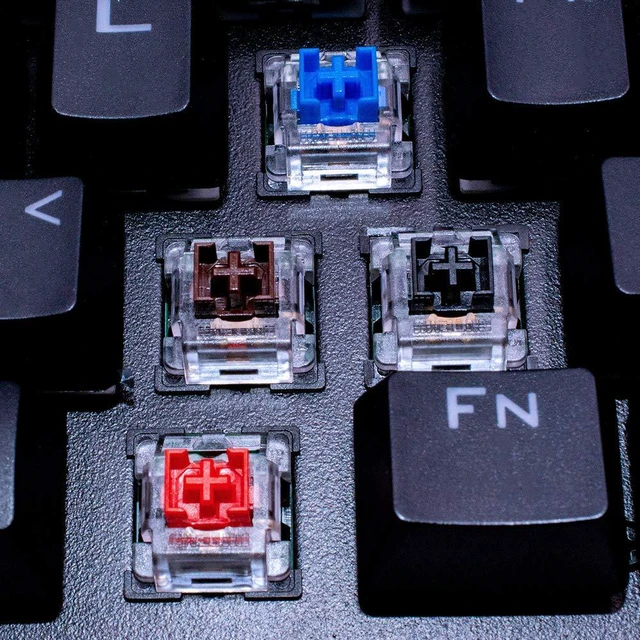 Alt view image 6 of 6 - OUTEMU Keyboard Switches, Pack 65 -Clicky&Tactile - DIY Replacement MX Switches for Mechanical Gaming Keyboard - Blue