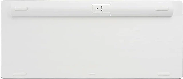 Alt view image 3 of 5 - Kensington Multi-Device Dual Bluetooth Wireless Compact Keyboard with Easy-Switch for up to 3 Devices, Windows/Mac/Chrome and iOS Compatible - Silver (K75504US)