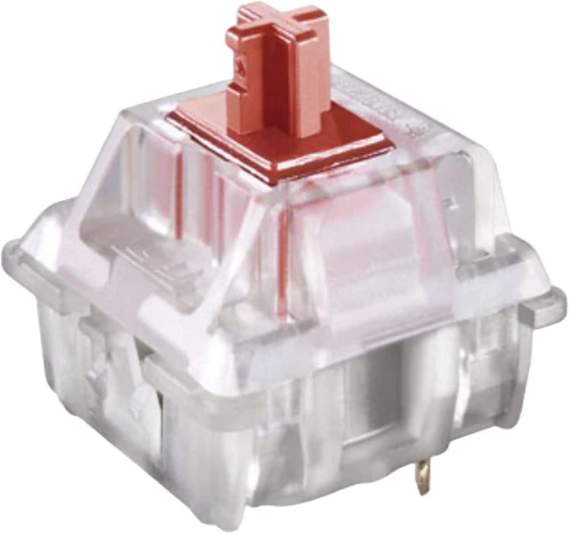 Main image of Cherry MX Key Switches for Mechanical Gaming Keyboards | Plate Mounted | MX1AL1NA (Cherry RGB Red, 65 Pcs)