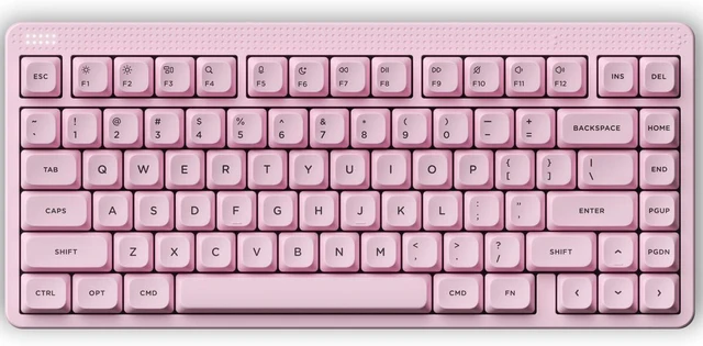 Main image of NuPhy Node75 Wireless Mechanical Keyboard, 75% Gaming Keyboard | Hot Swappable, For Mac / Windows, Supports Touch Gestures, For Bluetooth, 2.4GHz, USB-C, RGB Backlit, PBT Keycaps