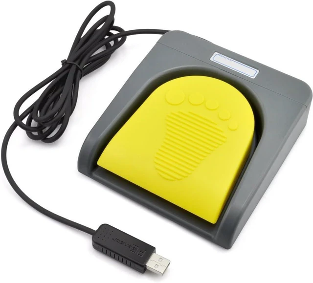 Main image of iKKEGOL USB Single Foot Switch Control One Key Customized Computer Keyboard Action Pedal HID