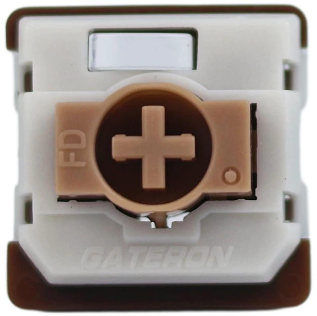 Main image of GATERON KS-33 Low Profile Chocolate Keyboard Switches (35PCS) | Tactile 55gf,3 Pin,RGB,LED Factory Pre-lubed,for MX Mechanical Keyboard