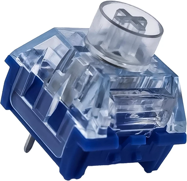 Main image of Silent Keyboard Switches,Kailh Box Deep-Sea Silent Islet Switches for Mechanical Keyboard,3-Pin 45gf Linear/Dustproof/Long Life SwitchesSilent Islet,36Pcs