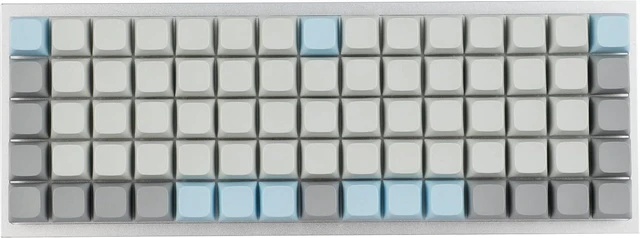 Alt view image 6 of 7 - YMDK XDA DSA Blank PBT Keycaps Suitable for Ortholinear Layout MX Keyboard XD75 ID75 Split36 Split46 Planck Preonic Niu40 (Only Keycap)