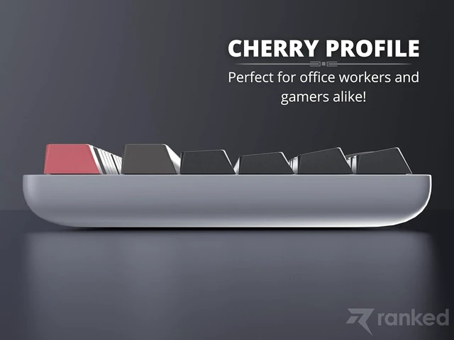 Alt view image 4 of 7 - Ranked Blank Premium Keycap Set | 1.4 mm Thick PBT | Cherry Profile for Mechanical Keyboard (Dolch, 139 Keys)