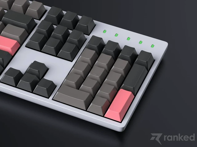Alt view image 7 of 7 - Ranked Blank Premium Keycap Set | 1.4 mm Thick PBT | Cherry Profile for Mechanical Keyboard (Dolch, 139 Keys)