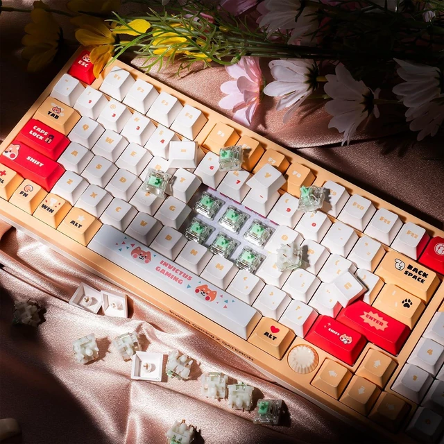 Alt view image 7 of 7 - GATERON G Pro Keyboard Switches(Yellow, 35PCS) | RGB LED,Heavy Tactile,5 Pin,Factory Pre-lubed,59gf,compatible for MX Mechanical Keyboard