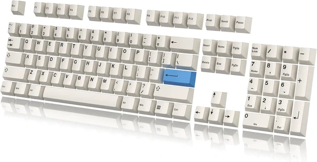 Main image of HK Gaming Custom Keycaps | Dye Sublimation PBT Keycap Set for Mechanical Keyboard | 139 Keys | Cherry Profile | ANSI US-Layout | Compatible with Cherry MX, Gateron, Kailh, Outemu | Bow
