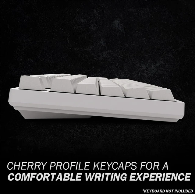 Alt view image 3 of 7 - HK Gaming Custom Keycaps | Dye Sublimation PBT Keycap Set for Mechanical Keyboard | 139 Keys | Cherry Profile | ANSI US-Layout | Compatible with Cherry MX, Gateron, Kailh, Outemu | Bow