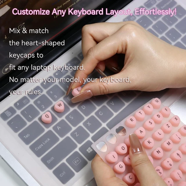 Alt view image 2 of 7 - Keyboard for Nails, The Second Generation Keyboard Cover for Long Nails (Black)