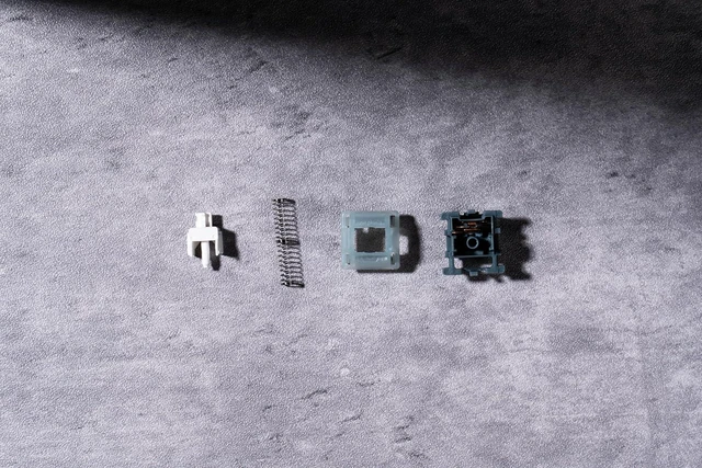 Main image of GATERON EF EverFree Grayish Mechanical Keyboard Switch(110PCS) | Linear,Type 50gf,RGB,5 Pin,Hot-swap,Factory Pre-lubed,for Mechanical Keyboard
