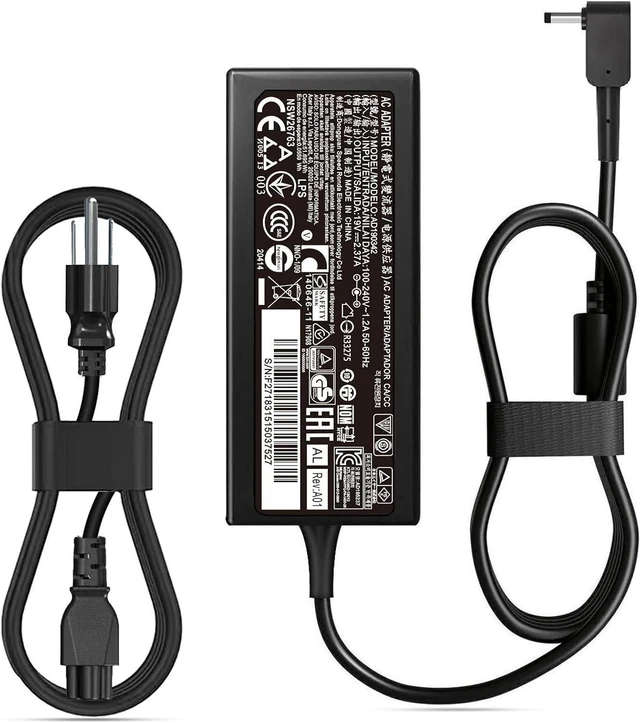 Main image of 45W AC Charger fit for Acer Aspire 3 15 A315-23 A315-24P Aspire 5 15 A515-55 A515-44 A515-46 A515-54G A515-56 A517-52 Aspire 1 A115-31 A115-32 Laptop Power Supply Adapter