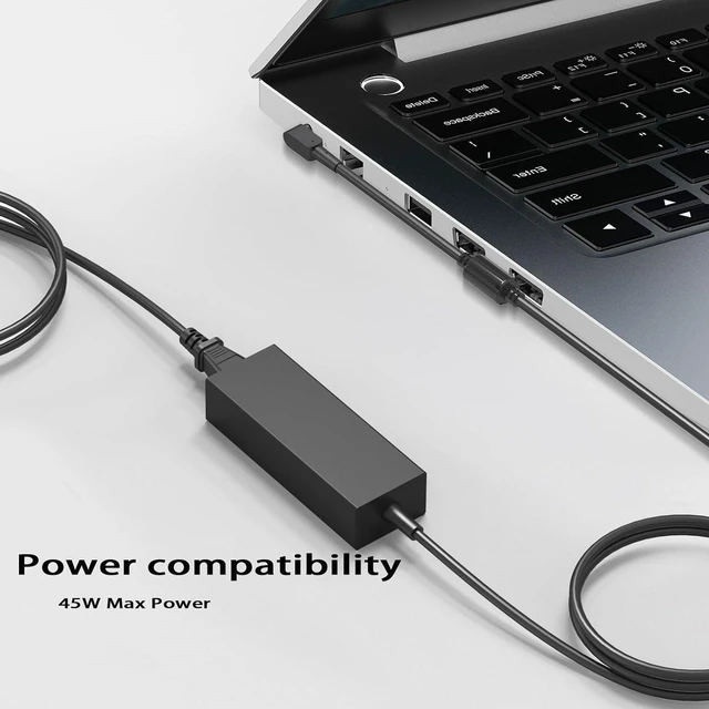 Alt view image 6 of 7 - 45W AC Charger fit for Acer Aspire 3 15 A315-23 A315-24P Aspire 5 15 A515-55 A515-44 A515-46 A515-54G A515-56 A517-52 Aspire 1 A115-31 A115-32 Laptop Power Supply Adapter