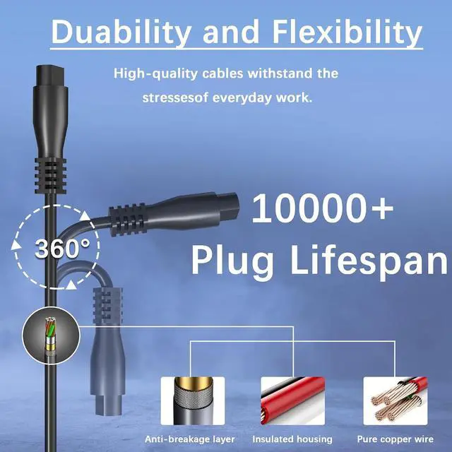 Alt view image 6 of 7 - NELEBUTO 90W Universal Laptop Charger AC Power Adapter Compatible with HP Dell Acer ASUS Lenovo Samsung Toshiba IBM Fujitsu Gateway Notebook Ultrabook Chromebook Power Supply Cord with 16 Tips