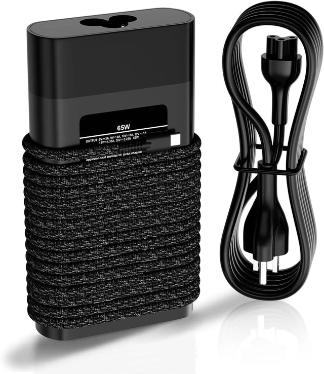 Main image of TSKYBEAR 65W Laptop Charger USB C Compatible with HP Spectre/Spectre x360/Chromebook/Google Chromebook/Elitebook x360/Elite X2/Envy/Probook Travel Fast Charging Type C AC Adapter Power Supply Cord