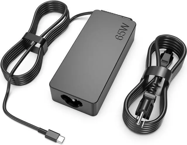 Main image of 65W USB C Laptop Charger for Lenovo ThinkPad/Yoga/Chromebook Adapter Power