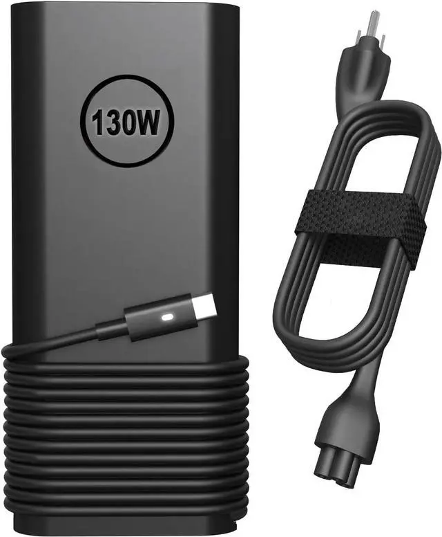 Main image of 130W USB C Laptop Charger for Dell 90W 65W 45W XPS 15 17 2in1