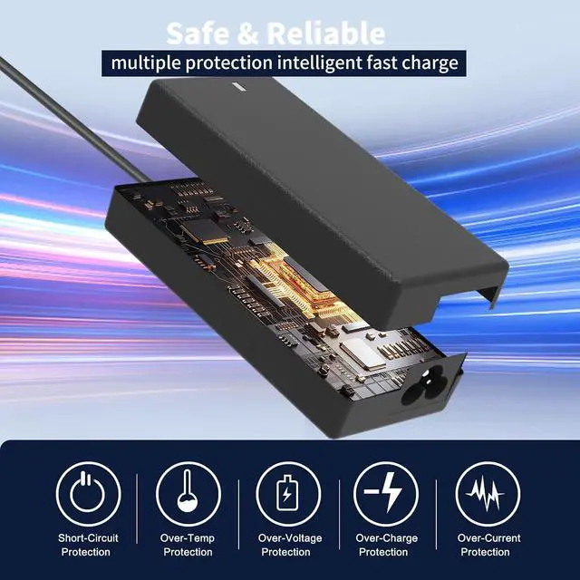 Alt view image 6 of 7 - 65W Laptop Charger Compatible with Aspire 3 5 15 Swift/Spin 5 3 1