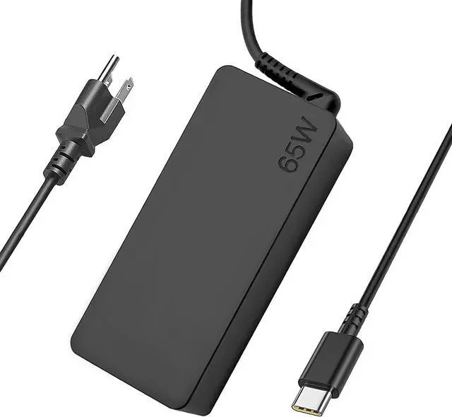 Alt view image 2 of 7 - SZGUDULO 65W USB C Laptop Charger for Lenovo ThinkPad Yoga Chromebook