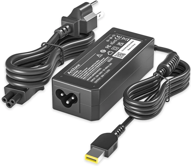 Main image of 65W Charger Compatible with Lenovo ThinkPad X1 T X E Yoga Flex Ideapad