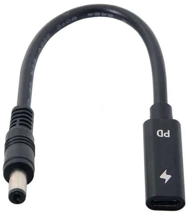 Main image of chenyang USB C to DC 20V 5.5x2.1mm PD 65W Charge Cable Type-C Female Input to DC Output for Laptop