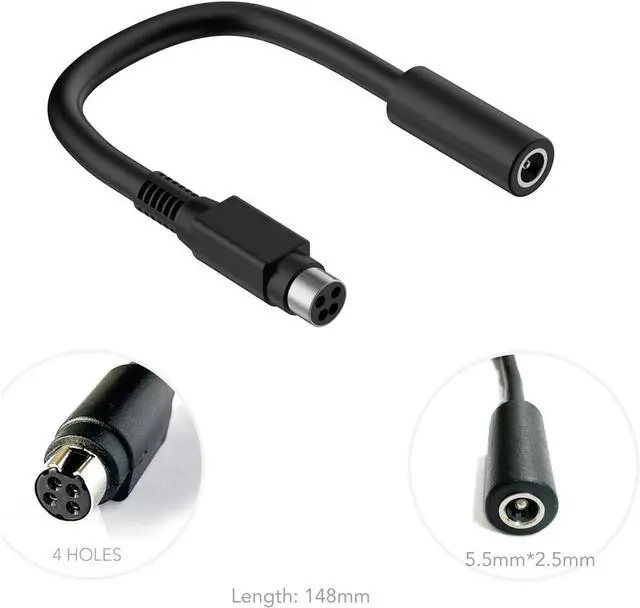 Alt view image 2 of 3 - SlimQ 330W DC Connector Kit Adapter for MSI & Clevo Laptops 240W-330W