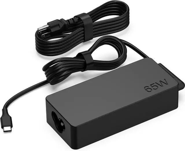 Main image of 65W Laptop Charger USB C Compatible with Lenovo ThinkPad X1 X13 T14 T15 E14 E15 T480s T490 E480,Yoga 7i 9i Thinkbook 13s 14 15 16 Plus G4,65W 45W Chromebook Charger Type C AC Power Adapter
