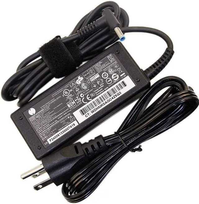Alt view image 4 of 4 - 65W AC Power Adapter Charger for HP Pavilion x360 14 15 17, Envy 13 15 X360, Elitebook 840 G5, ProBook, Chromebook, Stream, Spectre Laptops, 19.5V 3.33A, HP Spectre 710412-001 19.5V 3.33A HP Adapter
