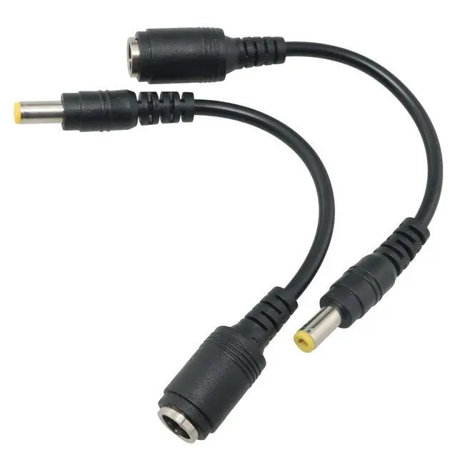 Alt view image 4 of 5 - 2PCS Adapter Conversion Cable 7.4x5.0 Female to 5.5x2.5mm Male Connector Wire for Laptop Power Adapter Connection