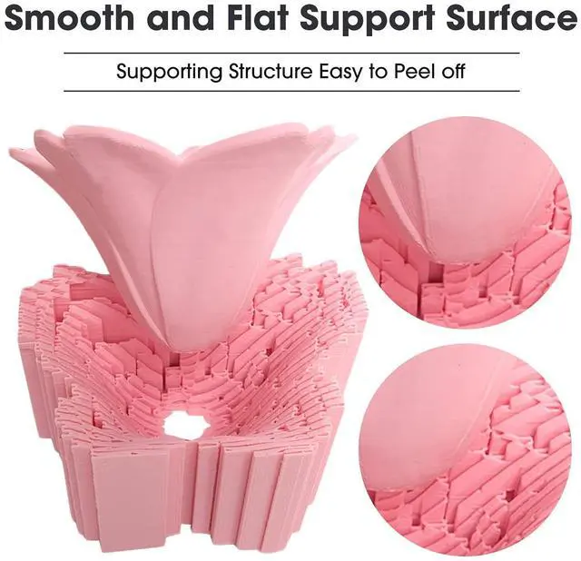 Alt view image 2 of 6 - eSUN Upgraded Matte PLA Filament 1.75mm, Excellent Adhesion Matte 3D Printer PLA Filament,1KG Spool 3D Printing Filament for 3D Printers, Paper Reel, Deep Black