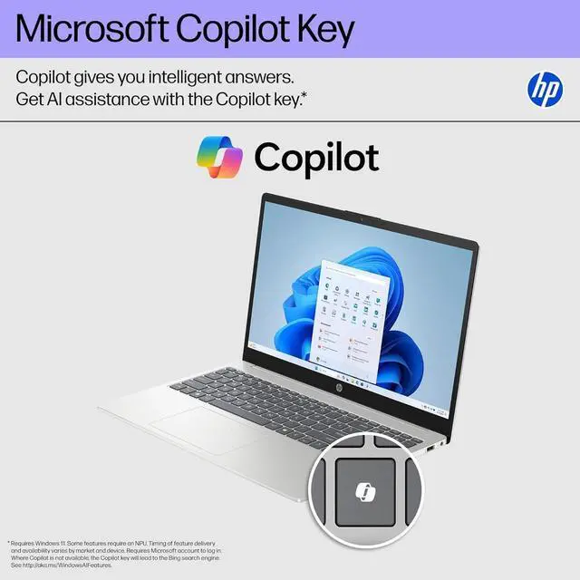 Alt view image 4 of 7 - HP 15.6 inch FHD IPS Touch Laptop, AMD Ryzen 7 7730U, 16GB RAM 1TB SSD, Windows 11 Pro, Natural Silver