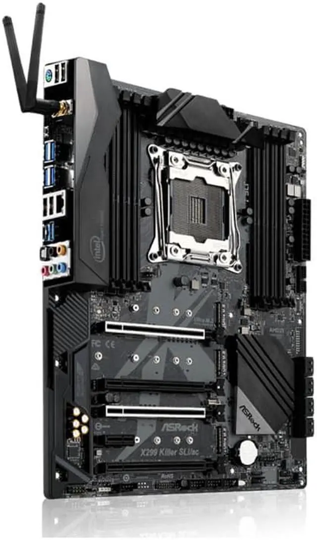 Alt view image 3 of 4 - ASRock X299 Killer SLI/ac LGA 2066 Intel X299 SATA 6Gb/s USB 3.1 ATX Intel Motherboard