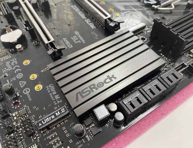 Alt view image 4 of 8 - B460M PRO4S/ac Asrock Intel B460 Socket LGA1200 DDR4 Hdmi Motherboard NO I/O Intel LGA1200 Motherboard