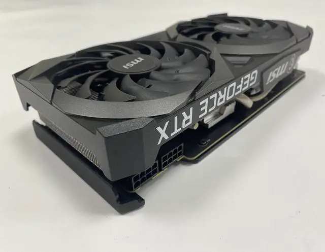 Alt view image 10 of 12 - MSI Ventus GeForce RTX 3070 8GB GDDR6 PCI Express 4.0 Video Card RTX 3070 Ventus 2X 8G OC LHR