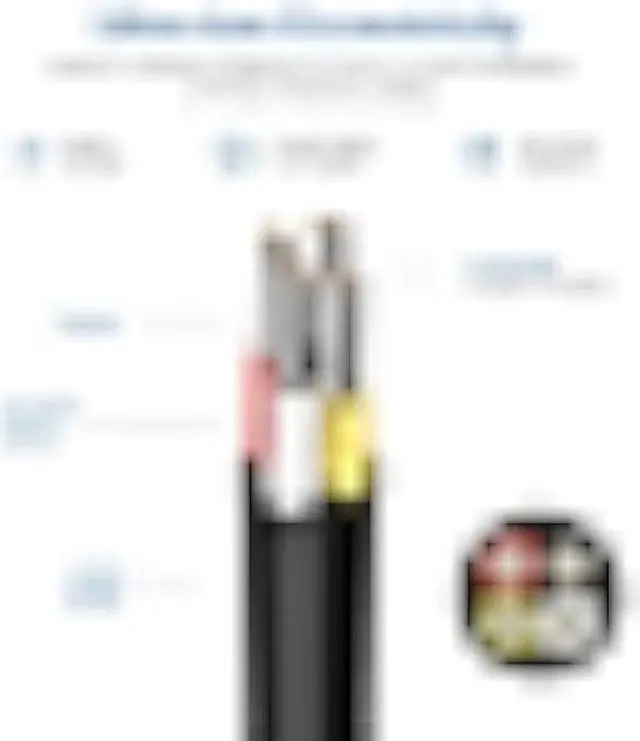 Alt view image 4 of 7 - 18 Gauge 4 Conductor Electrical Wire, 33FT 18AWG Black PVC Stranded Tinned Copper 4 Wire Cable, 18/4 Cord Extension Cable for LED Lamp Lighting, Automotive, Speaker, Audio, Power etc.