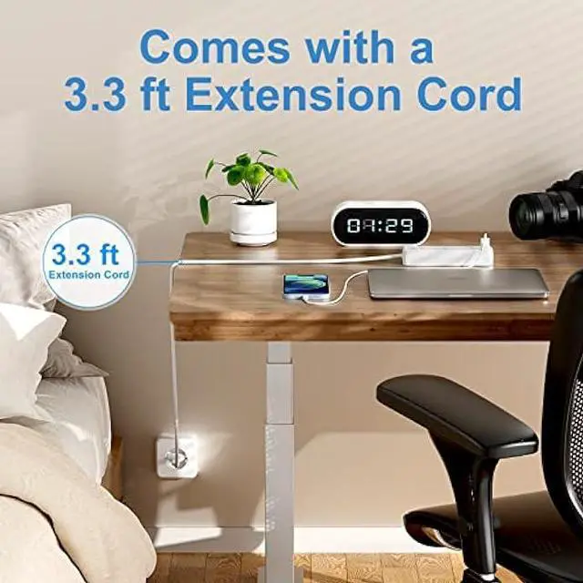 Alt view image 5 of 6 - European Travel Plug Adapter, Unidapt International Power Strip, US to Europe USB Extension Cable, Plug Adapter for EU with 3 USB Ports and 3 AC Outlets 3.3ft Cord, Study Abroad Essential