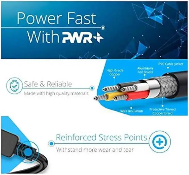 Alt view image 3 of 4 - 15Ft 3 Prong AC Laptop Power Cord Cable for Dell IBM Hp Compaq Asus Sony Toshiba Lenovo Acer Gateway Notebook Computer Charger Spare: IEC-60320 IEC320 C5 to NEMA 5-15P