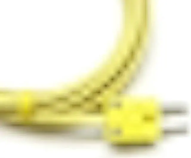 Alt view image 2 of 4 - K-Type Thermocouple Extension Cable Wire with Miniature Mini Type K Thermocouple Connectors 6 ft (= 2 Yard) Long