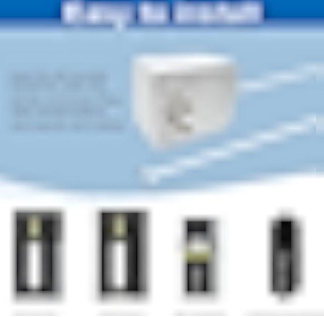 Alt view image 6 of 7 - jiooyy 24V 500mA Video Doorbell Power Adapter AC110-120V to AC 24V - 16.4 feet Extension Cable, Fits Eufy, Wyze, Ring, Nest, Arlo Wireless Video doorbell Transformer(White)