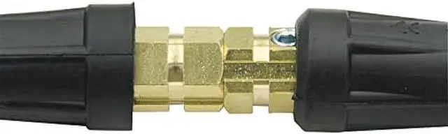 Alt view image 5 of 6 - Welding Knight Welding Cable Joint Quick Connector Pair DINSE-Style 200Amp-300Amp (#4-#1) 35-50 SQ-MM 2-Set