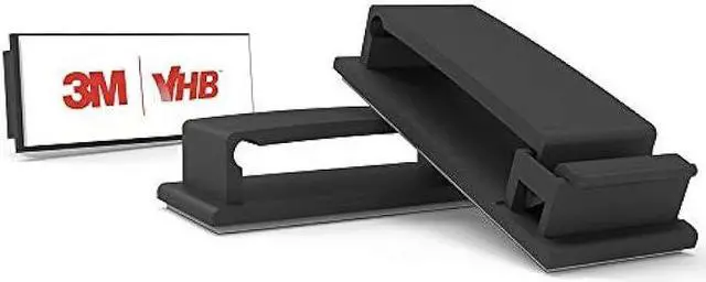 Alt view image 2 of 5 - Cable Clips with Strong Self-Adhesive, XIAOXI Multipurpose Wire Clamps for Cable Management and Cable Runs, TV PC Wire Holder Sticky Tidy - (20pcs)