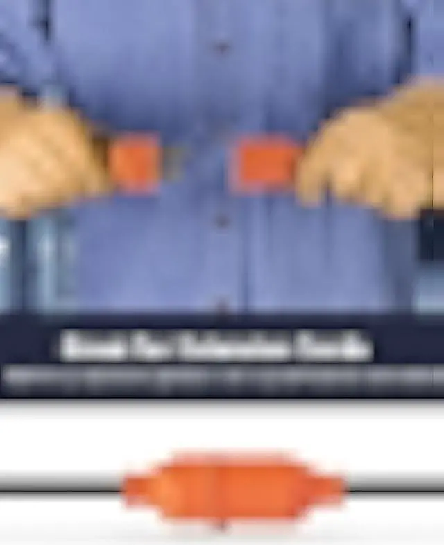 Alt view image 4 of 7 - ELEGRP Extension Cord Ends - Male and Female Replacement Plug and Connector Set, Straight Blade, 15A 125V, 2 Pole 3 Wire Grounding, UL Listed, Orange, 2 Sets