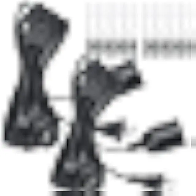 Main image of DiCUNO Hanging Lantern Extension Cord Cable, E26/E27 Pendant Light Socket On Off Inline Cord Switch Control Lamp, Switch Close to Polarized Plug, 20 Feet (6M), Black, 2-Pack