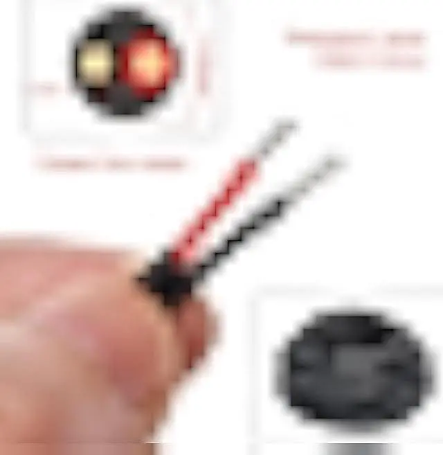 Alt view image 2 of 7 - 22 Gauge 2 Conductor Electrical Wire, 20M/65.6ft 22 AWG Insulated Stranded Hookup Wire, Black PVC Jacketed Tinned Copper Extension Cord, Flexible Low Voltage LED Cable for LED Strips Lamps Lighting