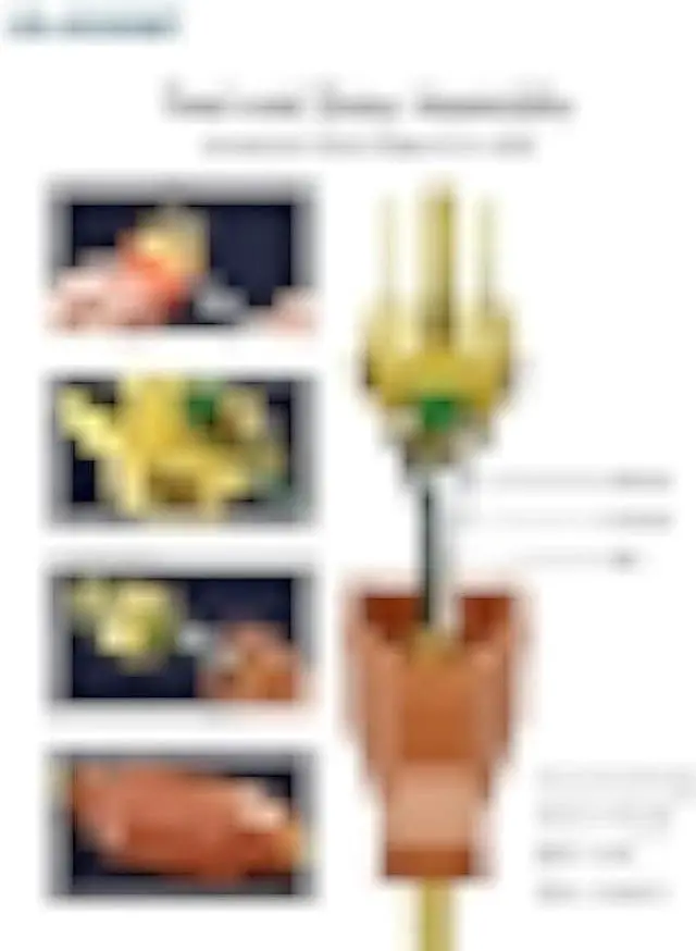 Alt view image 6 of 7 - ELEGRP Extension Cord Ends - Male and Female Replacement Plug and Connector Set, Straight Blade, 15A 125V, 2 Pole 3 Wire Grounding, UL Listed, Orange, 2 Sets