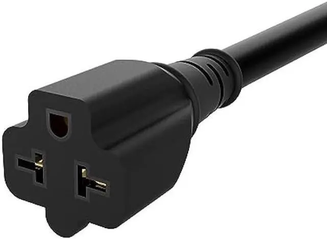 Alt view image 6 of 7 - 1-Foot 20 AMP Nema 6-20P Extension Cord 12AWG Nema 6-20 Heavy Duty Extension Power Cord 1FT,Nema 6-20P to 5-20R,6-20P to 6-15R/20R 20AMP T-Blade Adapter Cable,20A 250V Plug Adapter Cable