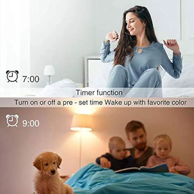 Alt view image 4 of 6 - Jinvoo Smart Power Strip USB WiFi Surge Protector Extension Cord, Voice Control Compatible with Alexa & Google Assistant, IFTTT,Remotely ComtrolTimer Schedule, Family Sharing,Overload Protection