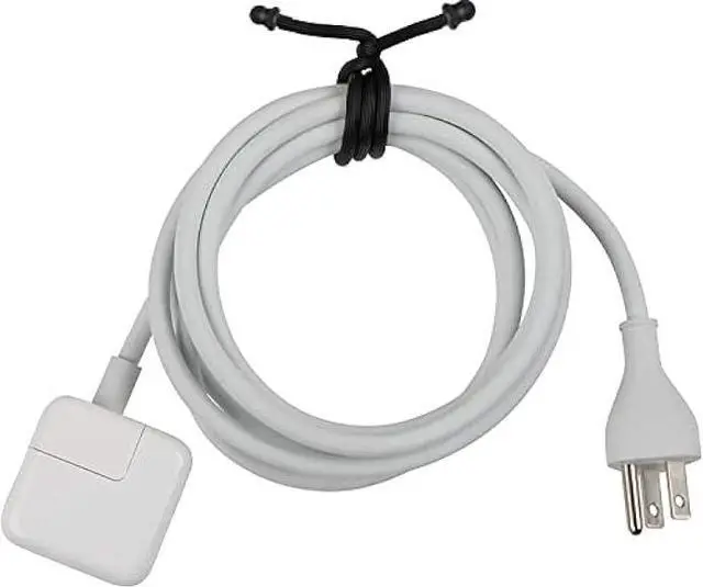 Alt view image 5 of 6 - 5Pcs 18-Inch Original Silicone, Steel-Core, Reusable Rubber Twist Tie, Cable Tie Straps. (Black 18-Inch) for Organizing. (Dia 5mm).