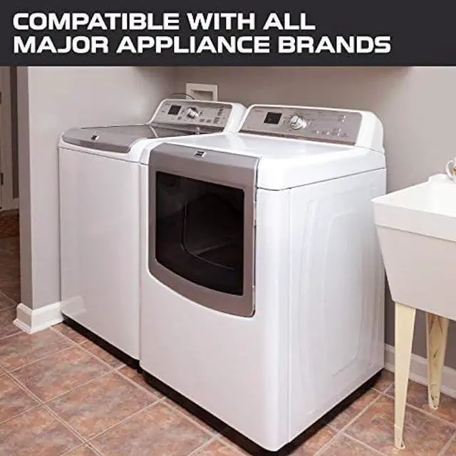 Alt view image 3 of 6 - 3 Prong Dryer Cord - 4 Ft Extension Power Cord, 10/3 SRDT, 30 Amp, NEMA 10-30 Plug, Gray